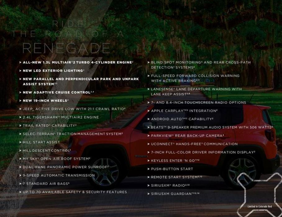  Jeep Renegade Brochure . Page 5