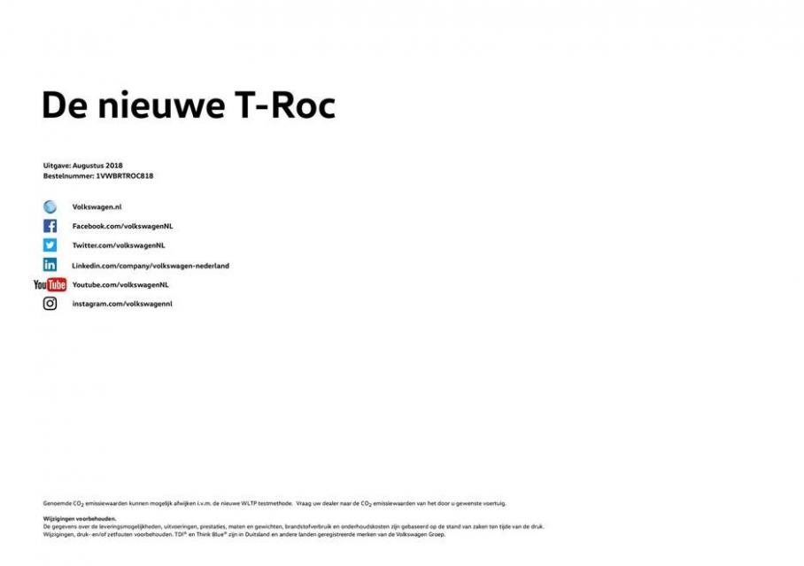  Brochure Volkswagen T-Roc . Page 60