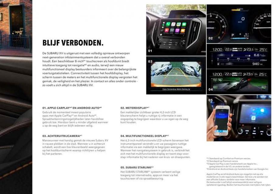  Subaru XV Brochure . Page 13