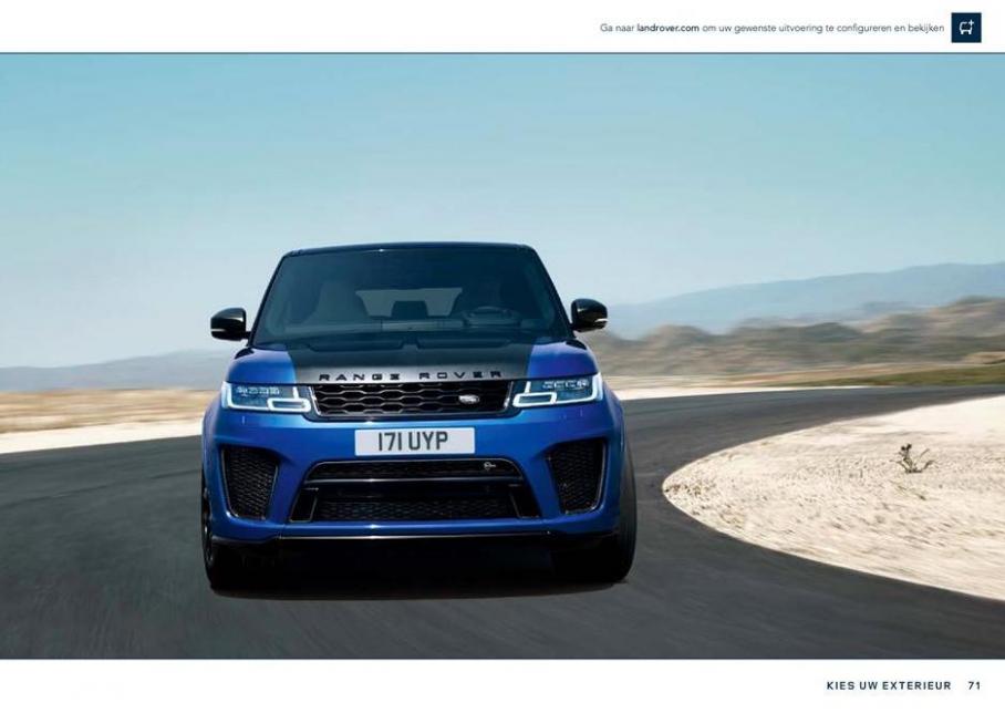 Range Rover Sport Brochure . Page 71