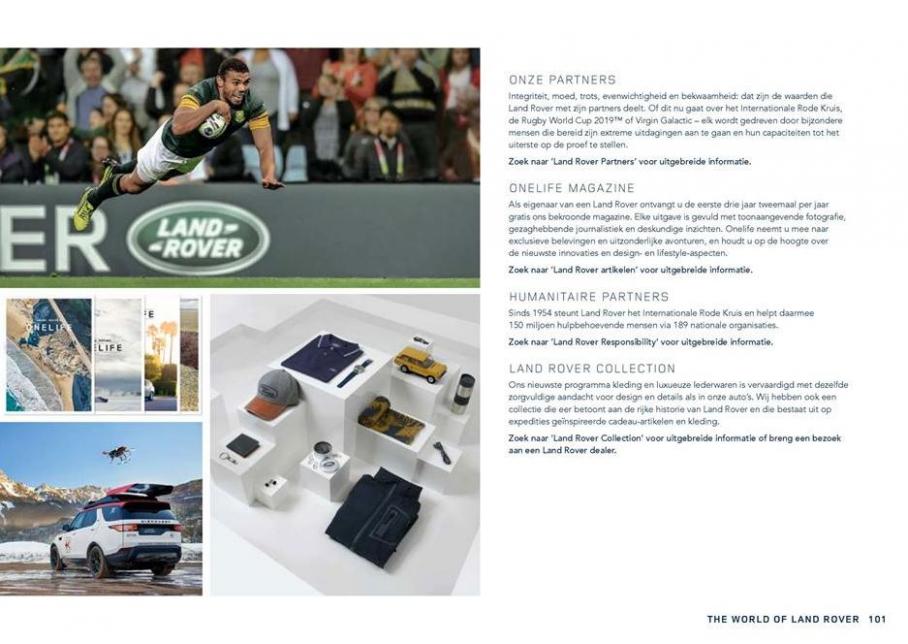  Range Rover Brochure . Page 101