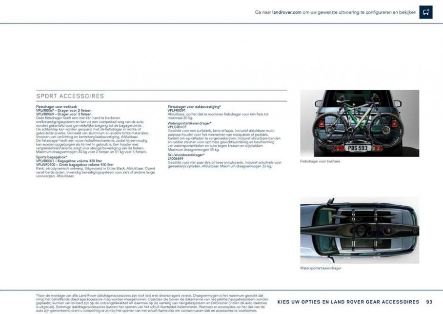  Range Rover Brochure . Page 93