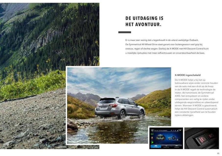  Subaru Outback Brochure . Page 5