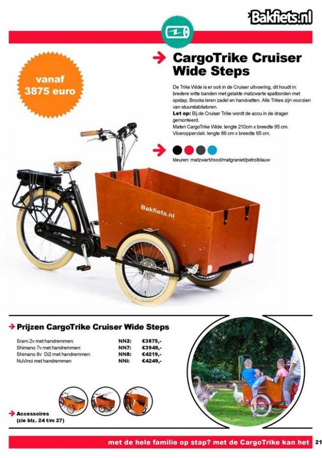 Brochure 2019 . Page 21. Bakfiets