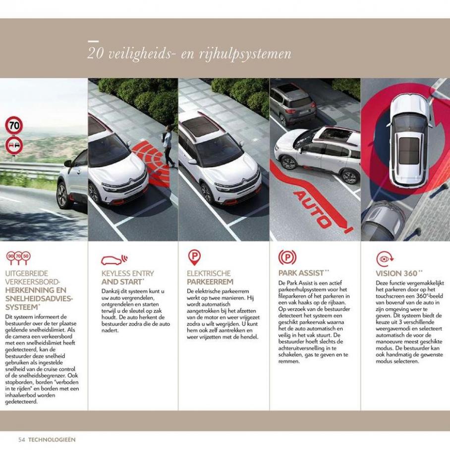  Nieuwe SUV C5 Aircross Brochure . Page 54