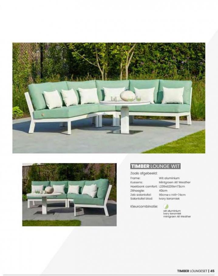  Aluminium Loungesets  - Collectie 2019 . Page 45