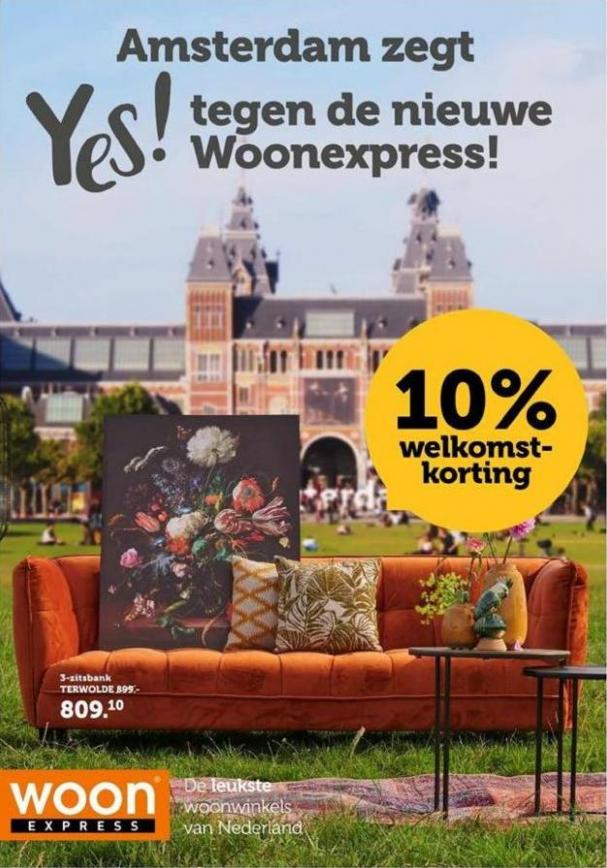 Conciërge Verwacht het behandeling 39 week. [23/9/2019-13/10/2019] Woonexpress Amsterdam folder . Woonexpress