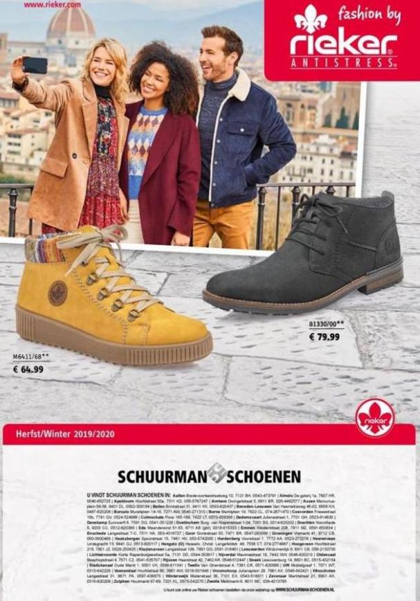 Schuurman Schoenen Rieker folder . Schuurman Schoenen. Week 39 (2019-10-06-2019-10-06)