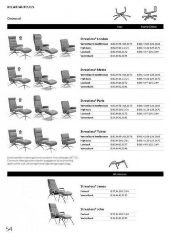  Stressless Catalogus . Page 54