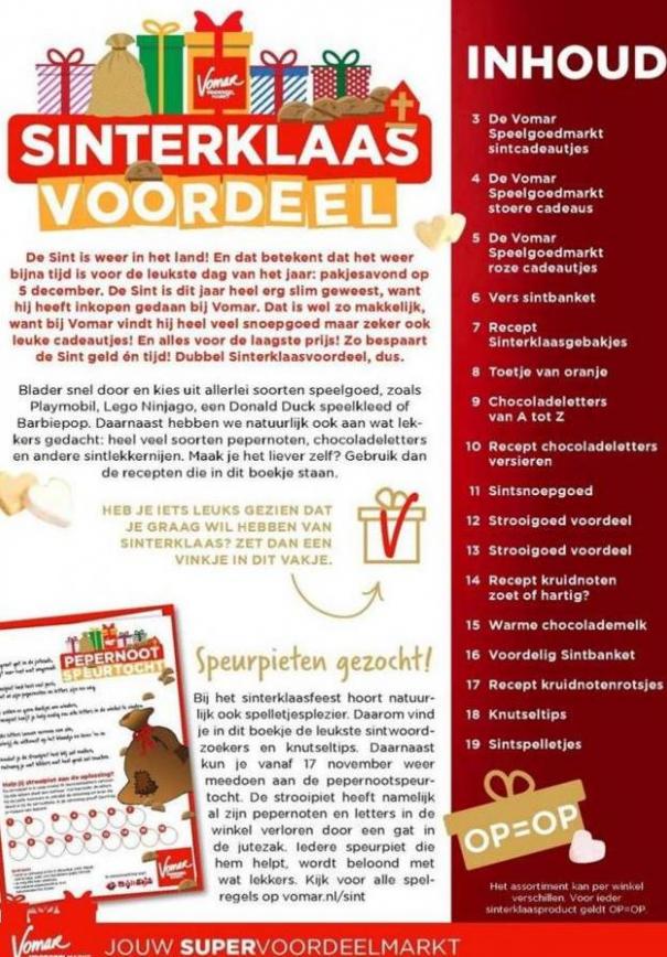  Vomar Sinterklaas folder . Page 2