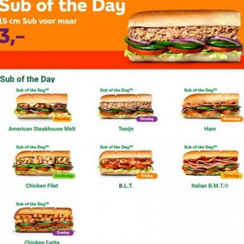  Offers Subway . Page 2