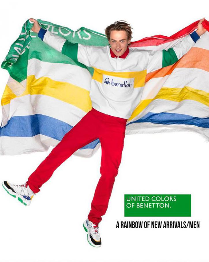 A Rainbow of New Arrivals / Men . United Colors of Benetton. Week 9 (2020-04-30-2020-04-30)