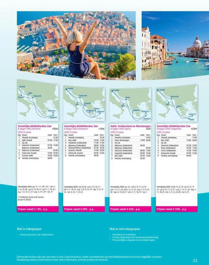 Cruise Travel 2020/2021 . Page 31