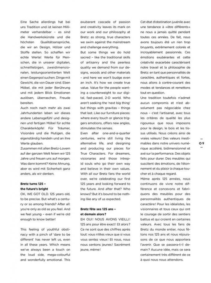  BRETZ CATALOG 2020 . Page 9