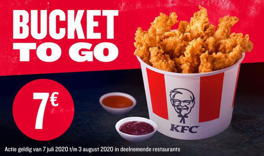 Bucket to go . KFC. Week 28 (2020-08-03-2020-08-03)