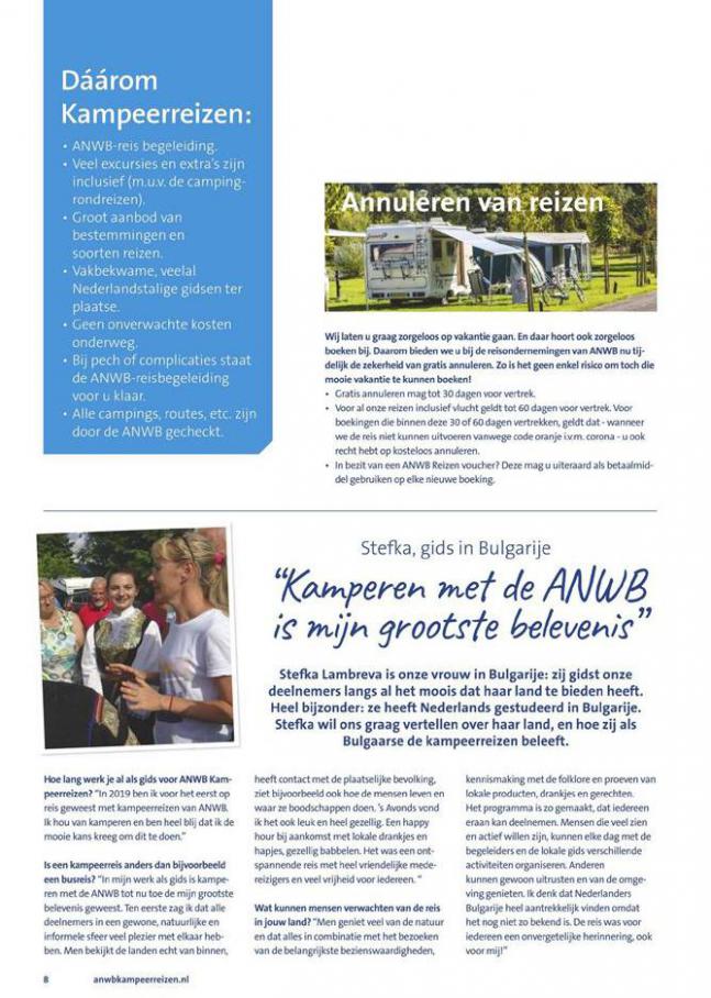  ANWB camping gids 2021 . Page 8