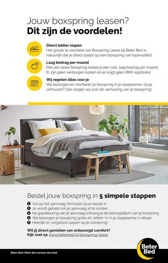  Beter Bed Boxspring lease folder . Page 4