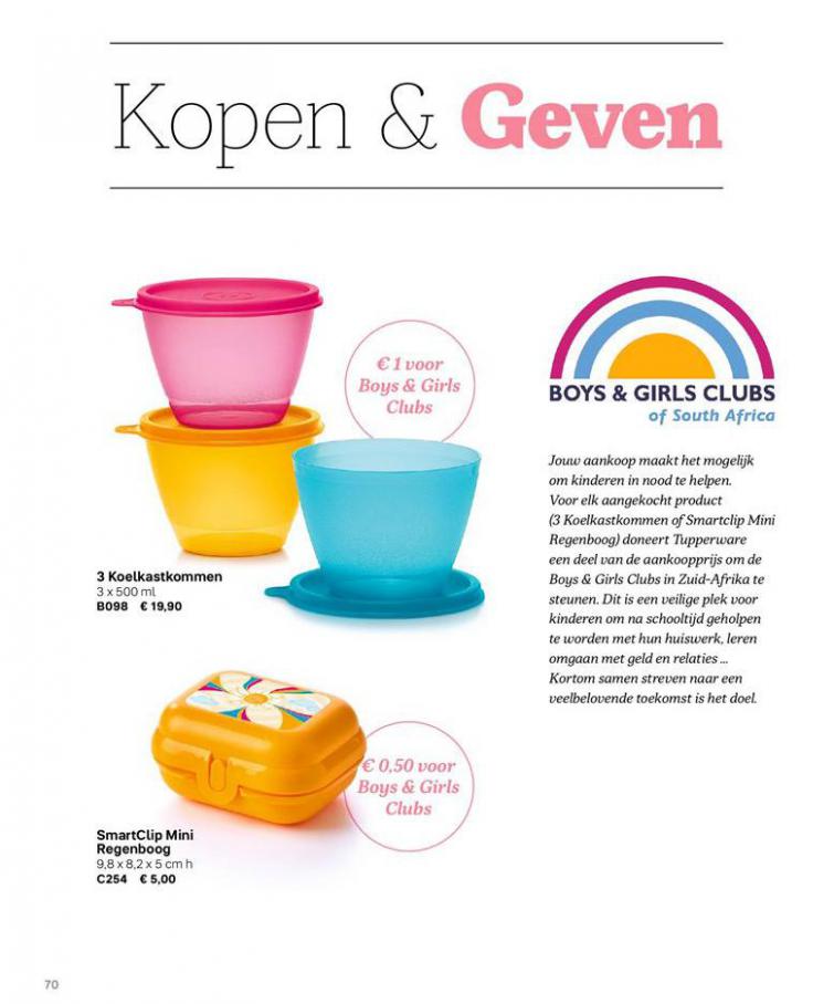  Tupperware Catalogus . Page 70