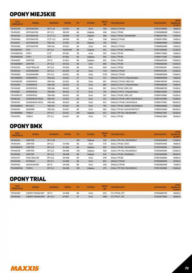  Maxxis 2021 Catalogus . Page 73