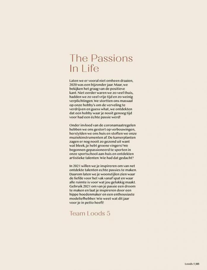  The Passions in Life . Page 3