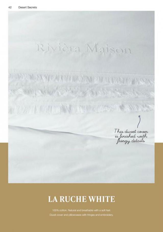  Rivièra Maison - Bedding collection spring/summer ‘21  . Page 42