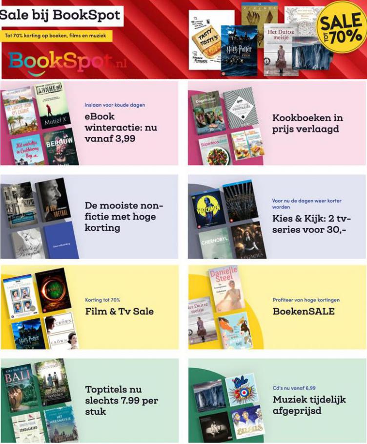 KORTING TOT 70% . BookSpot. Week 4 (2021-02-09-2021-02-09)