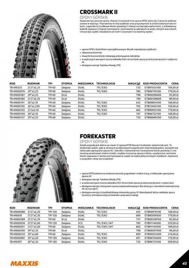 Maxxis 2021 Catalogus . Page 45