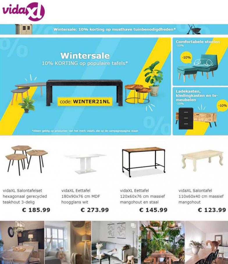 Wintersale . Vida XL. Week 3 (2021-01-31-2021-01-31)