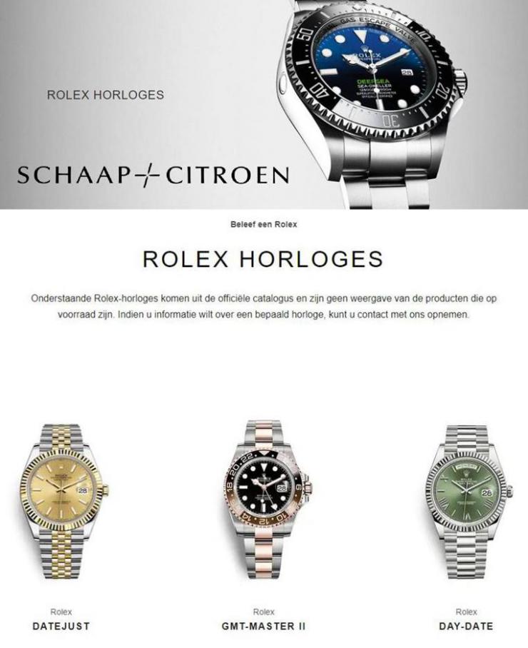 Rolex Horloges . Schaap en Citroen Juweliers. Week 7 (2021-02-28-2021-02-28)