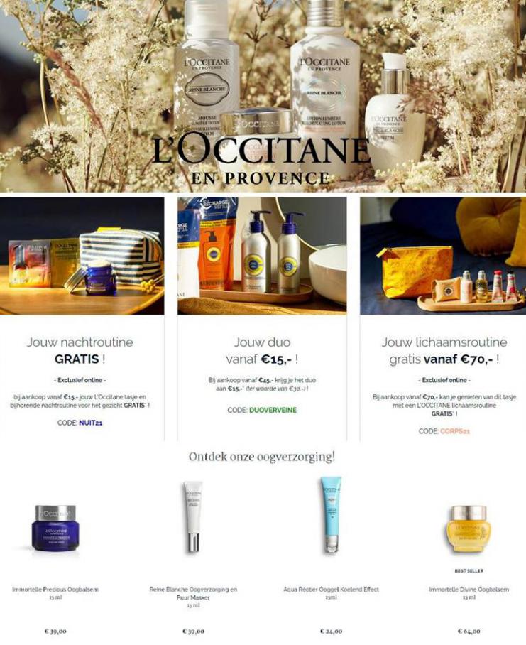 Beauty aanbiedingen . L'Occitane. Week 7 (2021-02-28-2021-02-28)