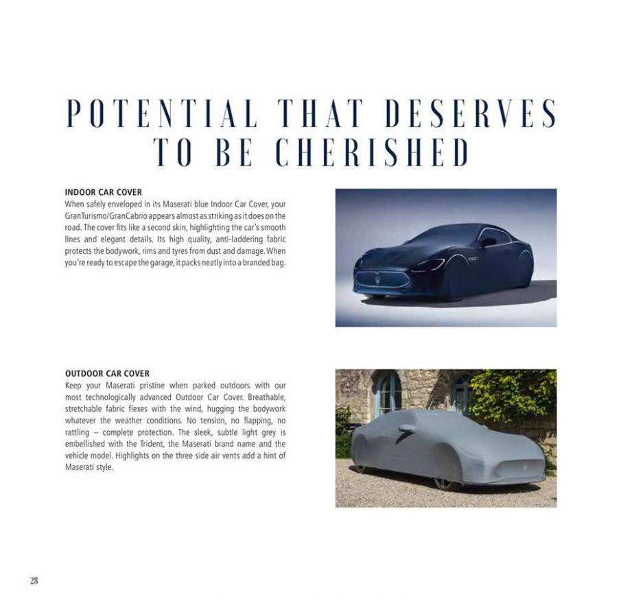  Gran Turismo | Gran Cabrio Genuine Accessories Brochure . Page 28