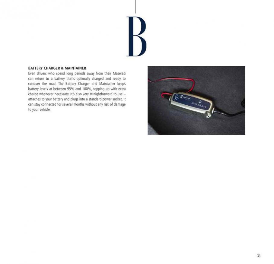 Gran Turismo | Gran Cabrio Genuine Accessories Brochure . Page 33