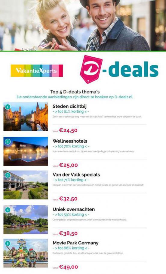 D-deals . VakantieXperts. Week 5 (2021-02-28-2021-02-28)
