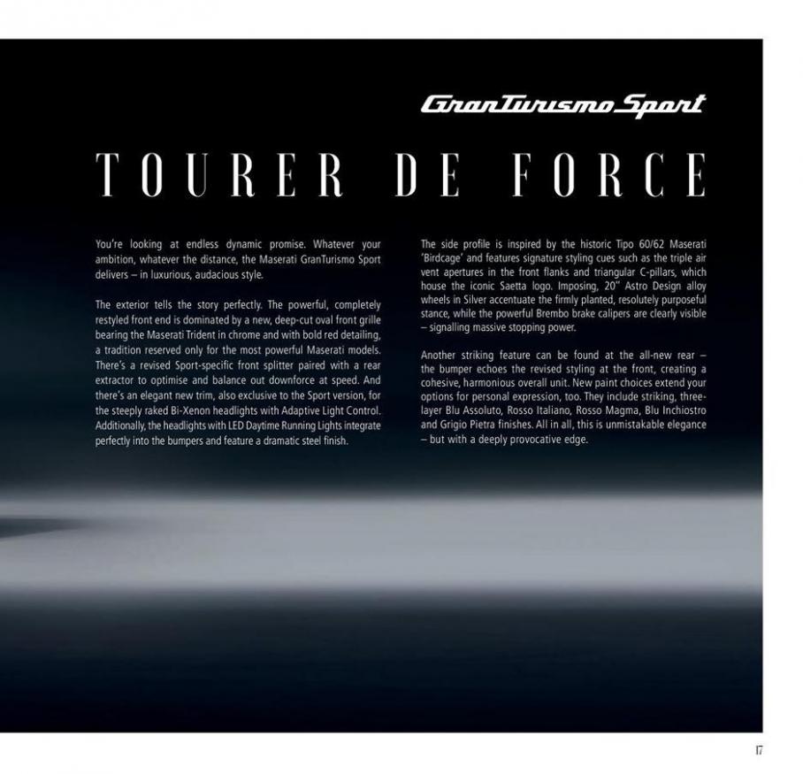  Gran Turismo | Gran Cabrio Brochure . Page 15