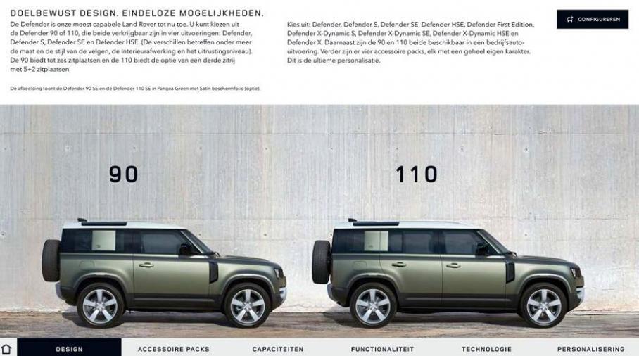  Land Rover Defender Brochure . Page 5