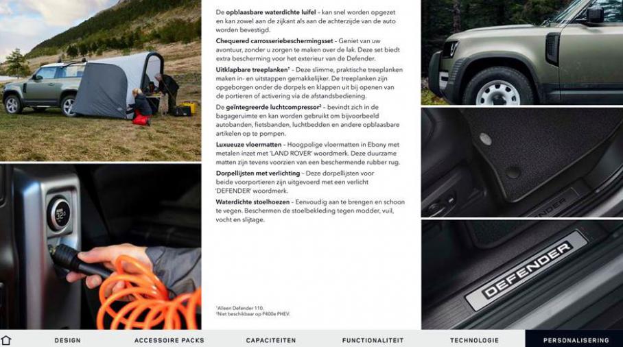  Land Rover Defender Brochure . Page 87