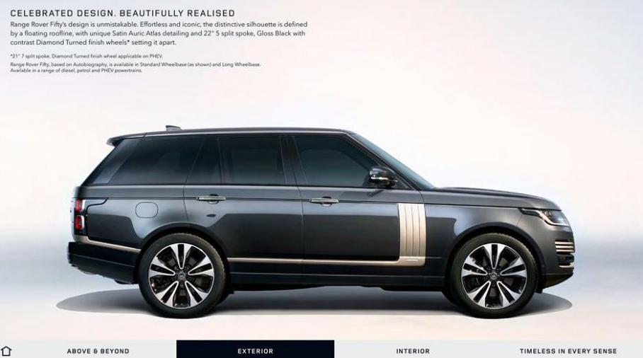  Range Rover Fifty Brochure . Page 4