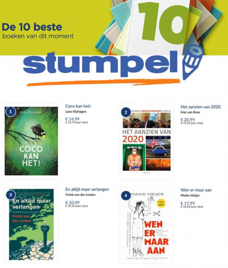 Boeken top 10 . Stumpel. Week 5 (2021-02-28-2021-02-28)