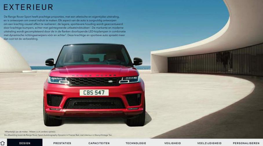 Range Rover Sport Brochure . Page 4