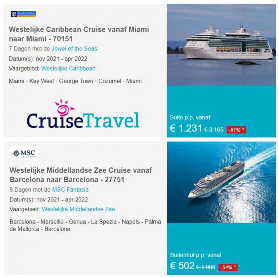 Actieprijzen . Cruise Travel. Week 7 (2021-03-31-2021-03-31)