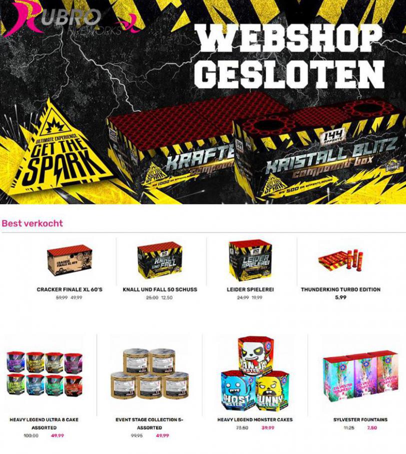 Webshop Gesloten . Rubro Fireworks. Week 5 (2021-02-28-2021-02-28)