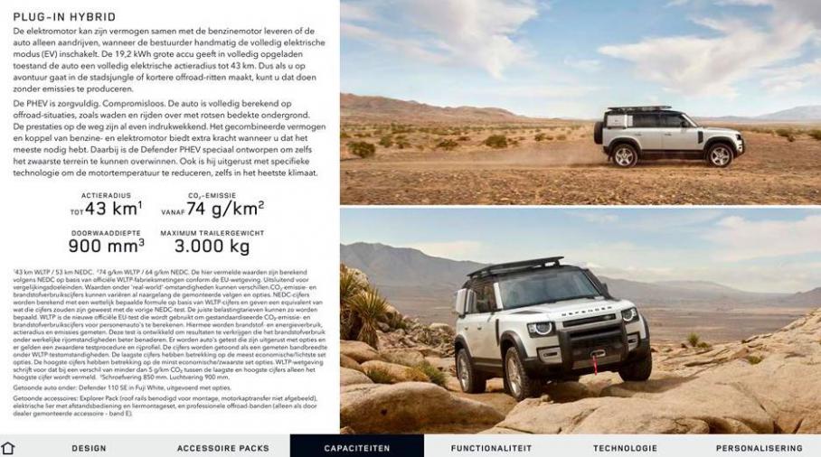  Land Rover Defender Brochure . Page 50