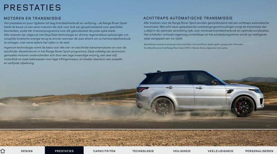  Range Rover Sport Brochure . Page 15