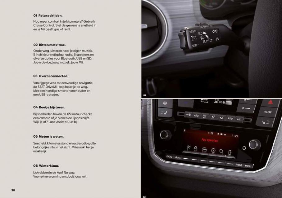   SEAT Mii electric Brochure . Page 30