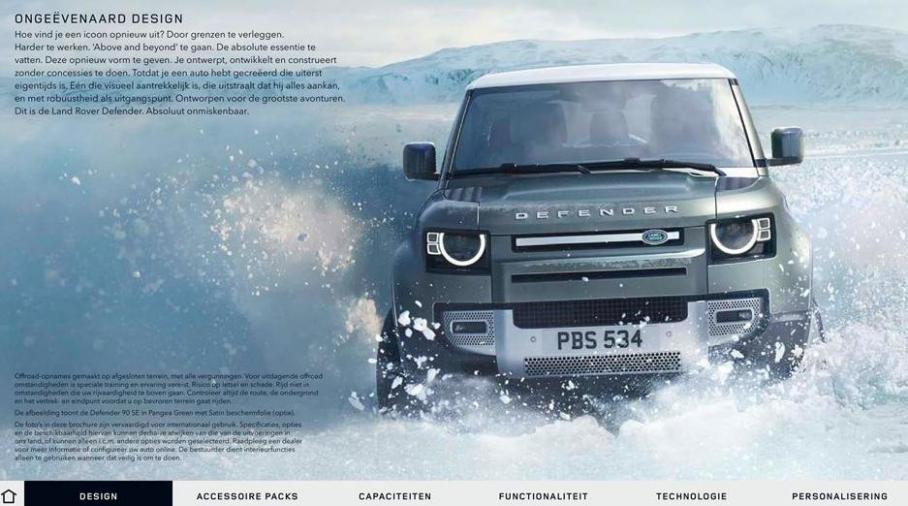  Land Rover Defender Brochure . Page 3