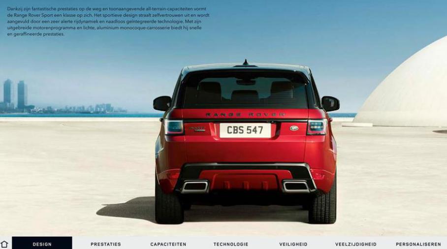  Range Rover Sport Brochure . Page 6