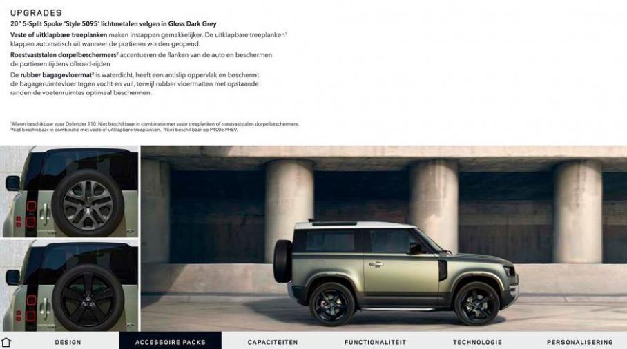  Land Rover Defender Brochure . Page 31