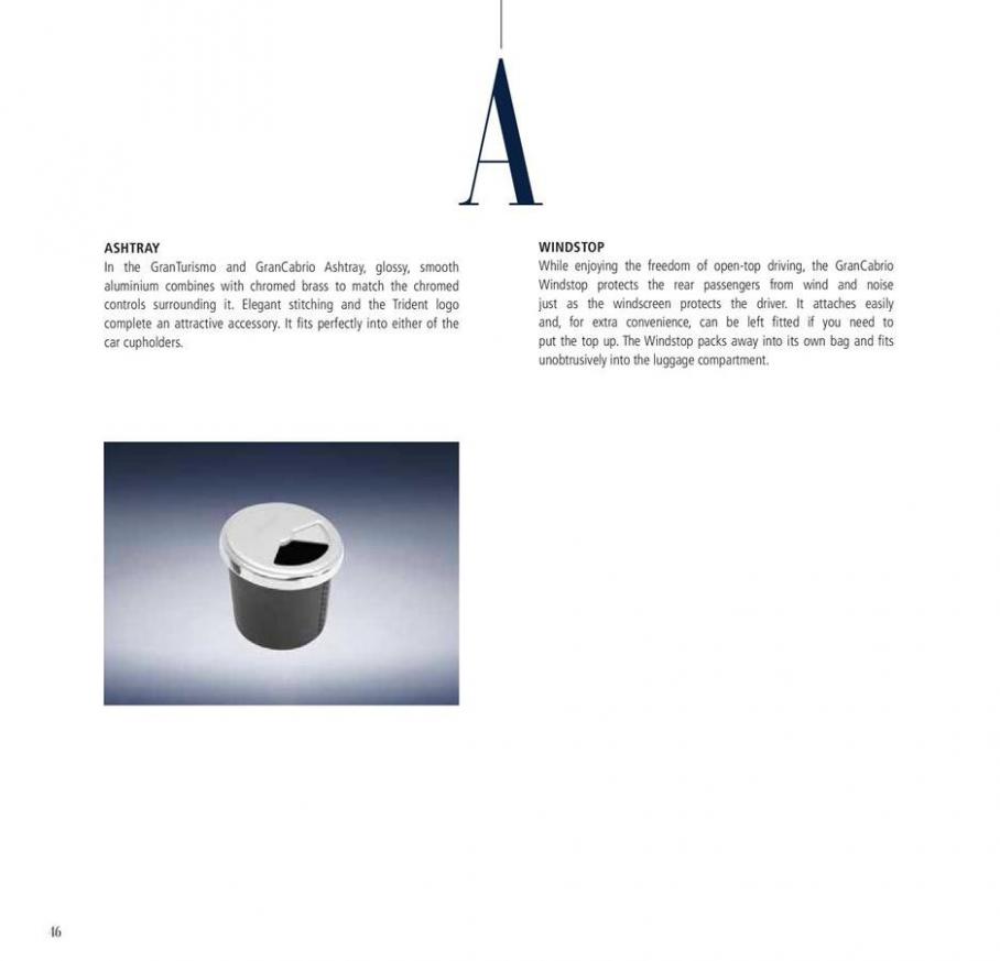  Gran Turismo | Gran Cabrio Genuine Accessories Brochure . Page 46