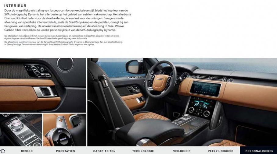  Range Rover Brochure . Page 58