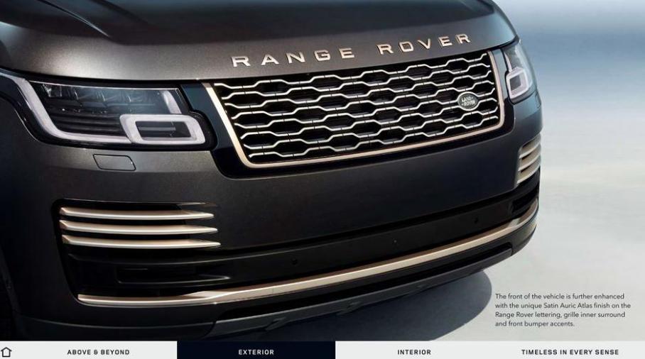  Range Rover Fifty Brochure . Page 6